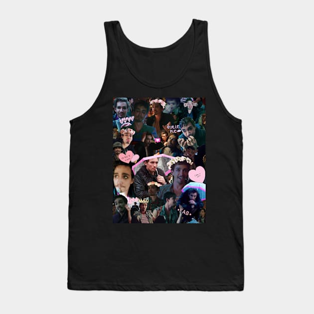 Klaus Hargreeves Collage Tank Top by risharight